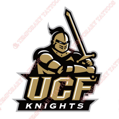 Central Florida Knights Customize Temporary Tattoos Stickers NO.4114
